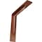 Ekena Millwork Stockport Steel Bracket, Hammered Copper 2"W x 10"D x 10"H BKTM02X10X10STHCO - alternate 1